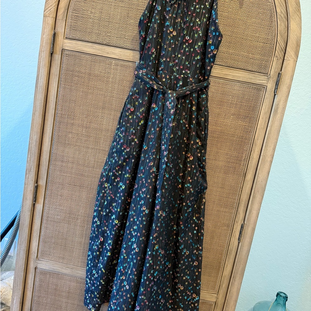 Eva Franco Multicolor sparking pantsuit by Anthropology